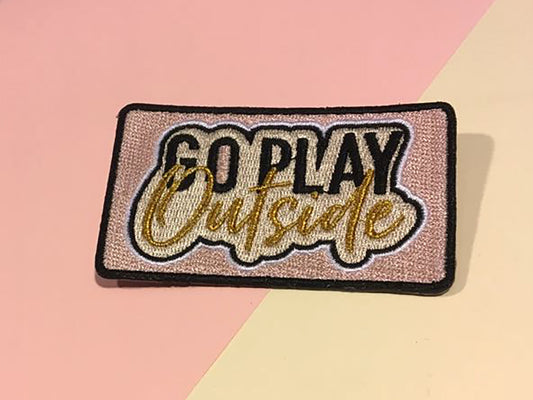 Go Play Outside Patch