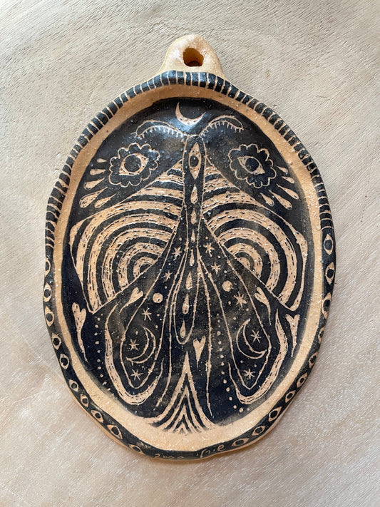 Ceramic Moth 2